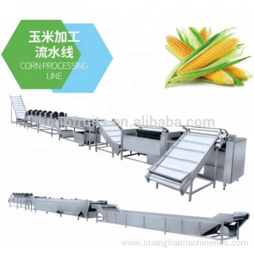 Automatic fresh corn preservation production line machine